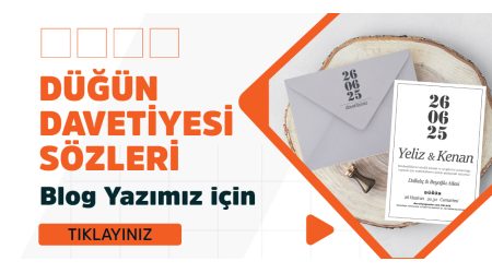 Düğün Davetiyesi Sözleri