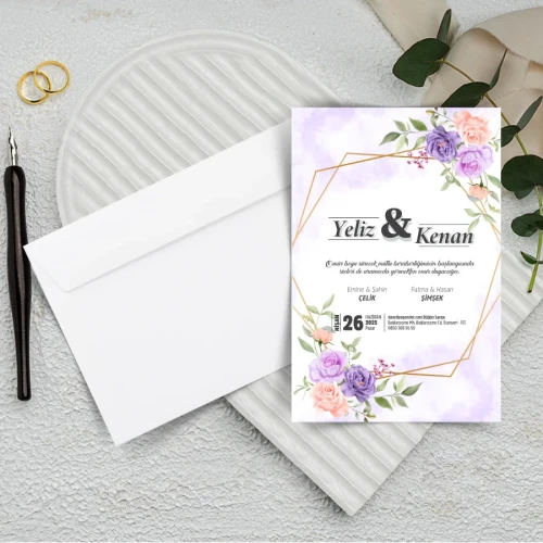 500 Adet - Ekonomik Beyaz Zarflı Davetiye - 3057 500 Adet Ekonomik Beyaz Zarflı Davetiye | Ekonomik Beyaz Zarflı Davetiye | Ekonomik Davetiye | davetiyegonder.com