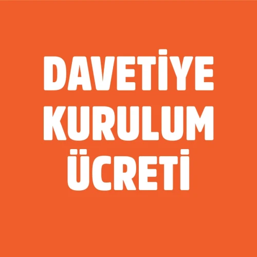 Davetiye Kurulum Ücreti - KK99998